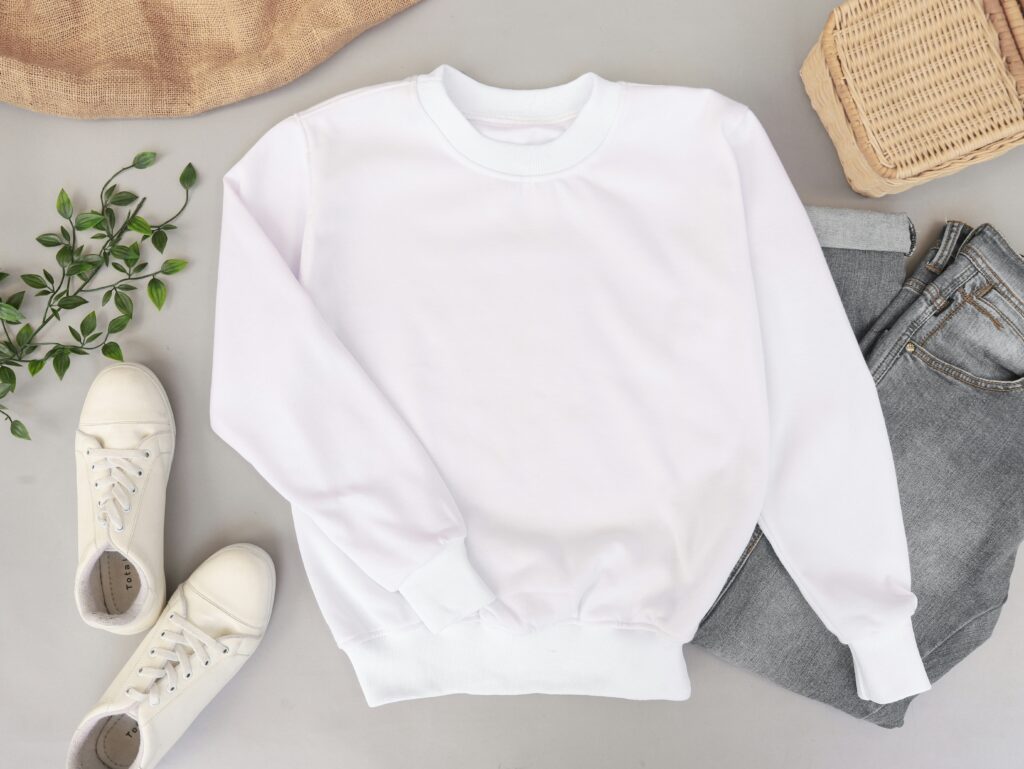 white full sleave t-shirt